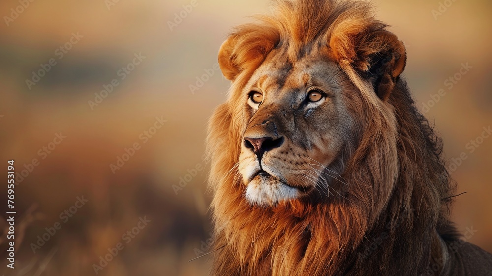 lion face lion face