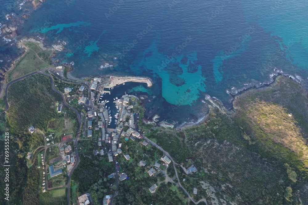 Cote Cap Corse - obrazy, fototapety, plakaty 