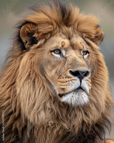 portrait of a lion © Spyrydon
