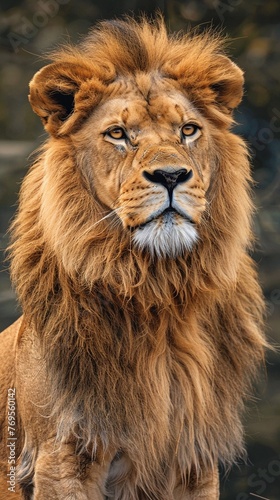 lion face