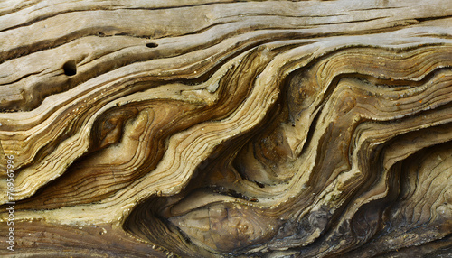 wood texture with natural pattern,Teak root texture. Background. Generative AI.