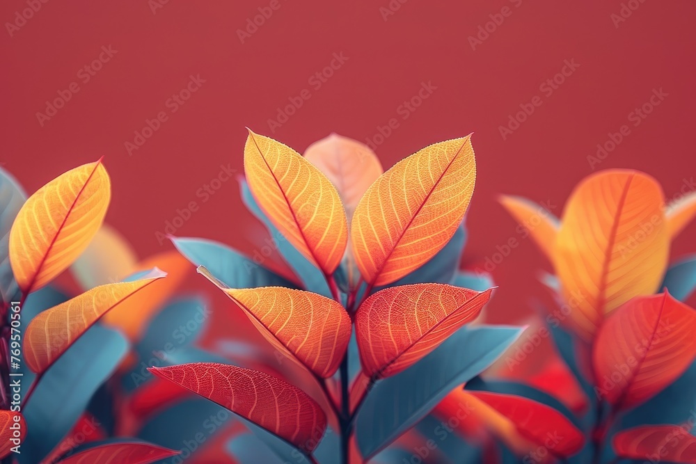 Fototapeta premium graphic design using tropical theme professional photography