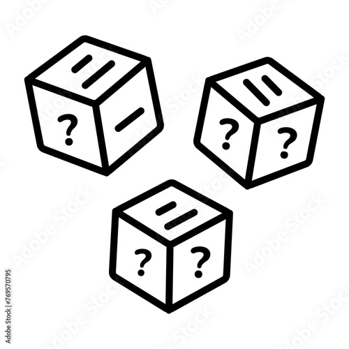 Check out line icon of baby names finding 