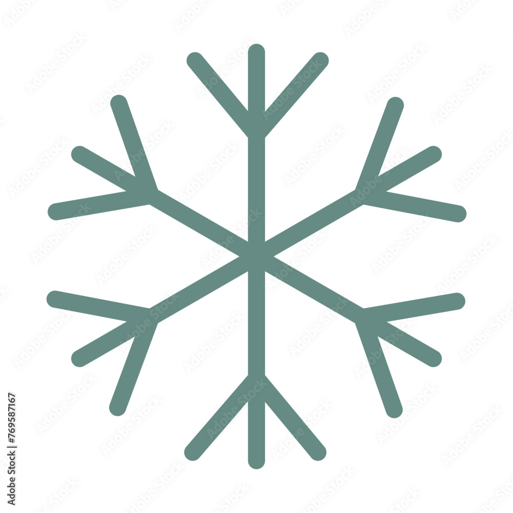 Flat vector illustrations set of snowflakes. Isolated SVG for Cricut Flat vector illustrations set of snowflakes. Isolated SVG for Cricut