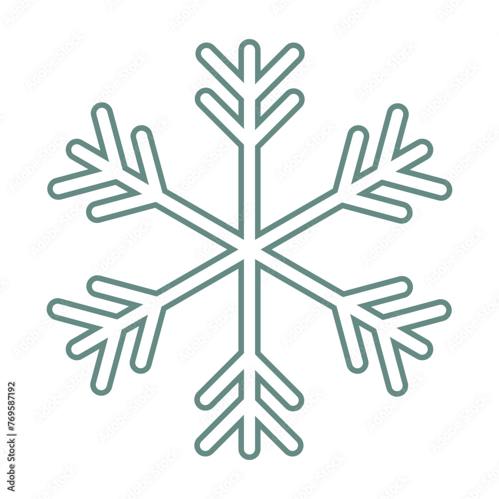 Flat vector illustrations set of snowflakes. Isolated SVG for Cricut Flat vector illustrations set of snowflakes. Isolated SVG for Cricut