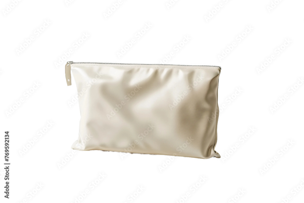 Zipper Pouch Design Isolated on Transparent Background