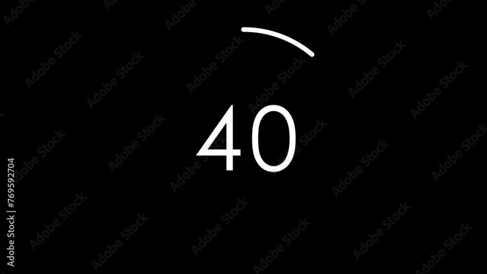 Alpha Transparent workout/gym Countdown timer video. Its overlay video fully rgb alpha. animation Alpha Transparent workout/gym Countdown timer video. Its overlay video fully rgb alpha. animation