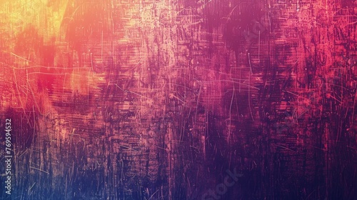 Abstract textured backdrop with a fusion of pink and blue hues, Concept of creative expressionism and vibrant artistry 