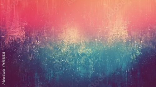 Abstract textured backdrop with a fusion of pink and blue hues, Concept of creative expressionism and vibrant artistry 