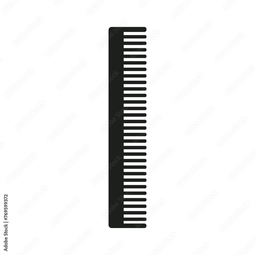 Hair comb icon vector. Hairstyle illustration sign. Barber shop symbol. Hairdresser logo. Hair comb icon vector. Hairstyle illustration sign. Barber shop symbol. Hairdresser logo.