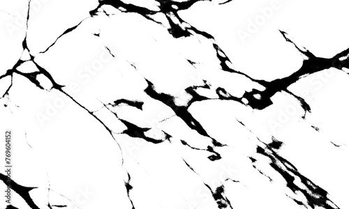 Texture of black marble grunge and dust cracks vector grunge texture overlay. White and black vector cracks marble concrete texture.