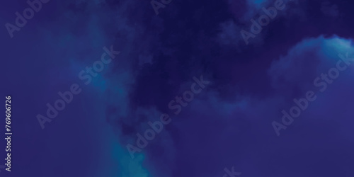 Blue watercolor background. Sky cloudy effect background. Soft navy blue background.