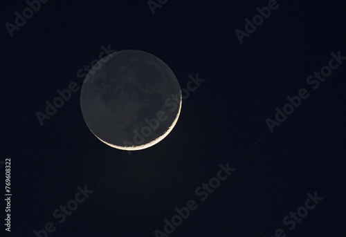 Φωτογραφία New moon with earthshine taken March 11, 2024 over Ottawa, Canada