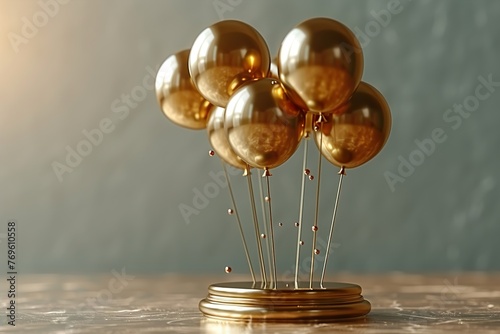 Party Balloons Decoration backdrop background wallpaper