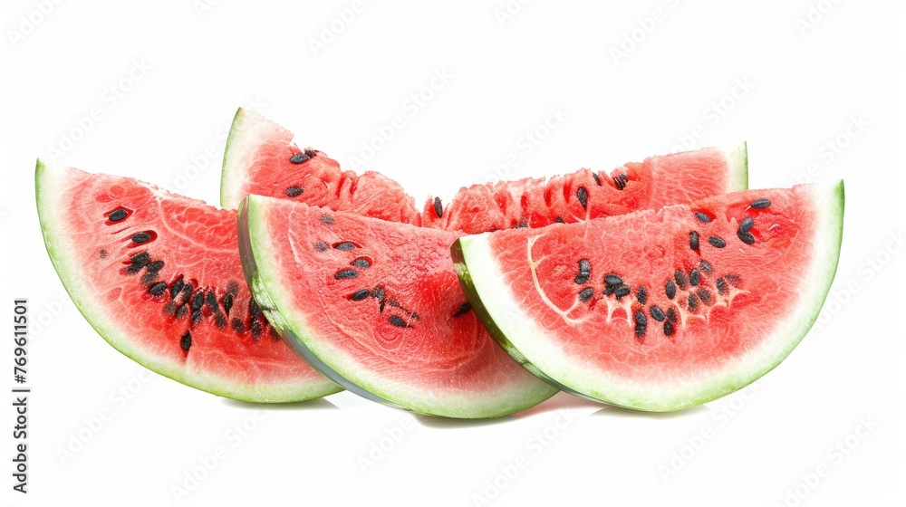 watermelon . Delicate ripe tasty exotic fruit. Generative ai watermelon . Delicate ripe tasty exotic fruit. Generative ai
