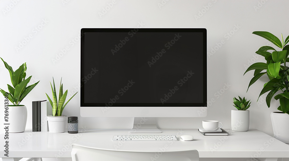 Fototapeta premium デスクトップPCのイメージ01