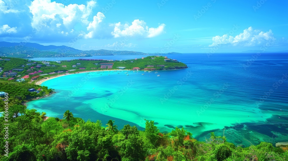beautiful sea landscape with beach beautiful sea landscape with beach