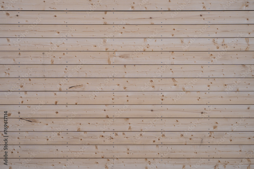Obraz premium Wall cladding made of wood