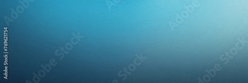 Ash gray to ocean blue color gradient kraft paper grainy rough texture banner panoramic background banner template backdrop from Generative AI