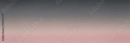 Panel kuchenny z motywem Slate gray to rose pink color gradient kraft paper grainy rough texture banner panoramic background banner template backdrop from Generative AI