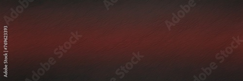 Smoky quartz to deep garnet color gradient kraft paper grainy rough texture banner panoramic background banner template backdrop from Generative AI