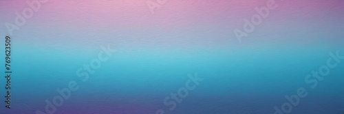 Turquoise blue to mauve purple color gradient kraft paper grainy rough texture banner panoramic background banner template backdrop from Generative AI