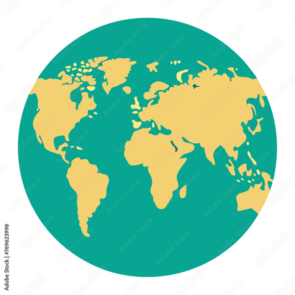 world planet earth isolated icon vector illustration design  