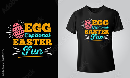 Easter T Shirts Typography Design For Black Shirt Vector, PNG, Print Ready
