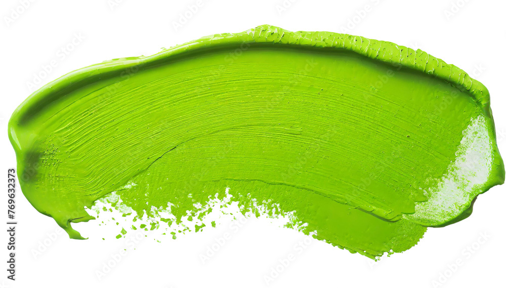 Fototapeta premium Paint stain stroke. Isolated background