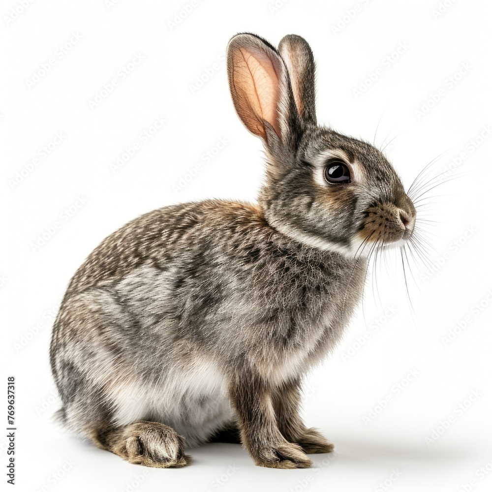 Rabbit isolated on white background Rabbit isolated on white background