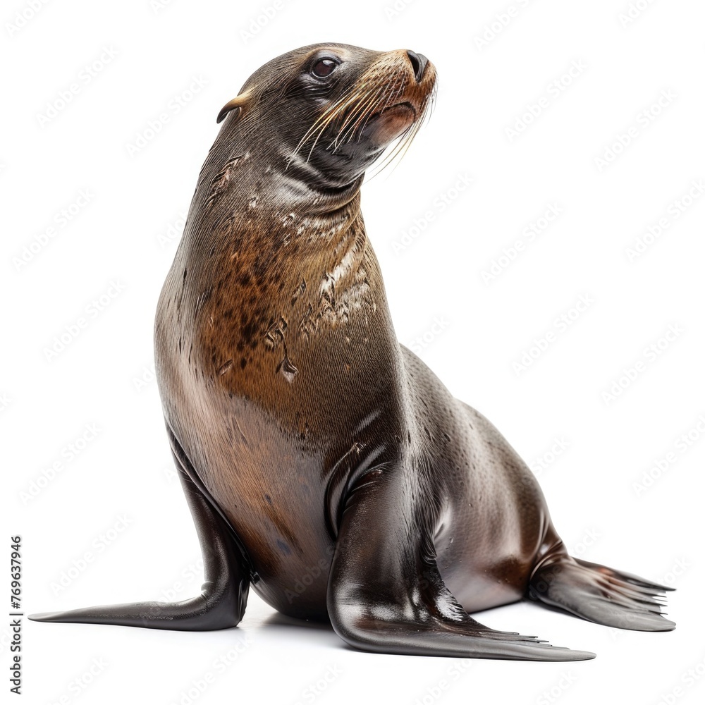Fototapeta premium Sea Lion isolated on white background