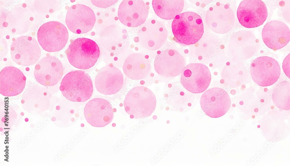 Watercolor style illustration background with polka dots in gentle colors. Watercolor style illustration background with polka dots in gentle colors.