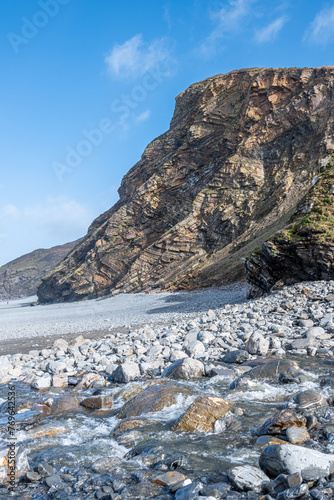 North Cornwall rock formation