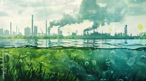 Environmental Chemistry: Analyze the sources, fate, and effects of pollutants in the environment, including air and water pollution and toxic chemicals.