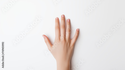 Human Hands Photo. Generative AI.