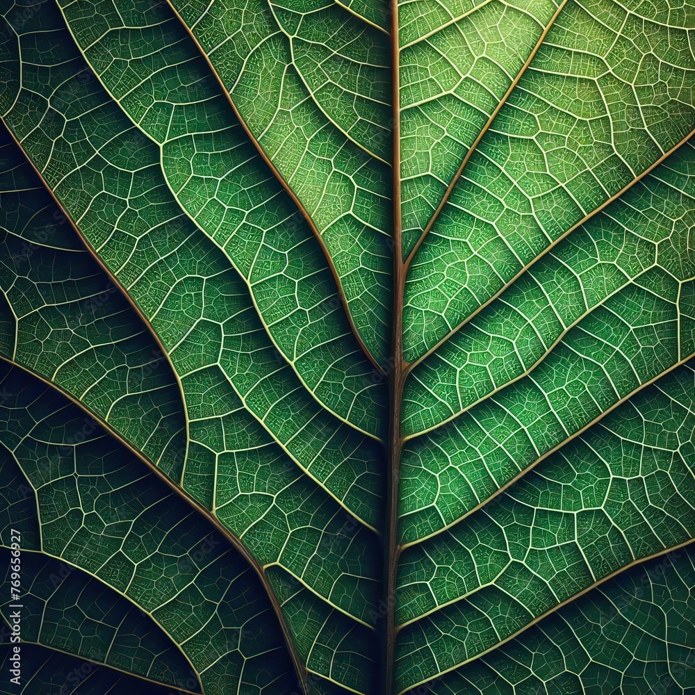 Obraz premium green leaf background