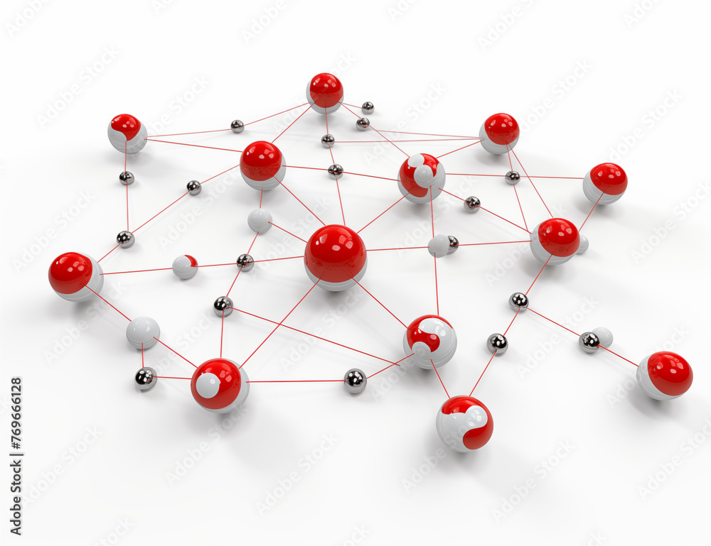 Fototapeta premium communication business and network concept 