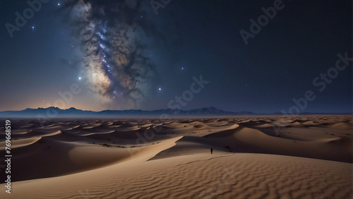 Stargazing in the Sahara © alhaitham