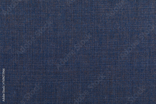 Blue knitted fabric textured background