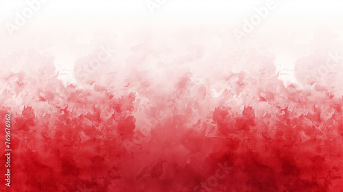 White to red gradient abstract background. AI generated