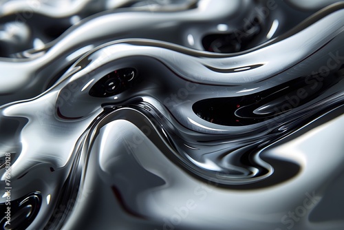 Close Up View of Liquid Substance © D