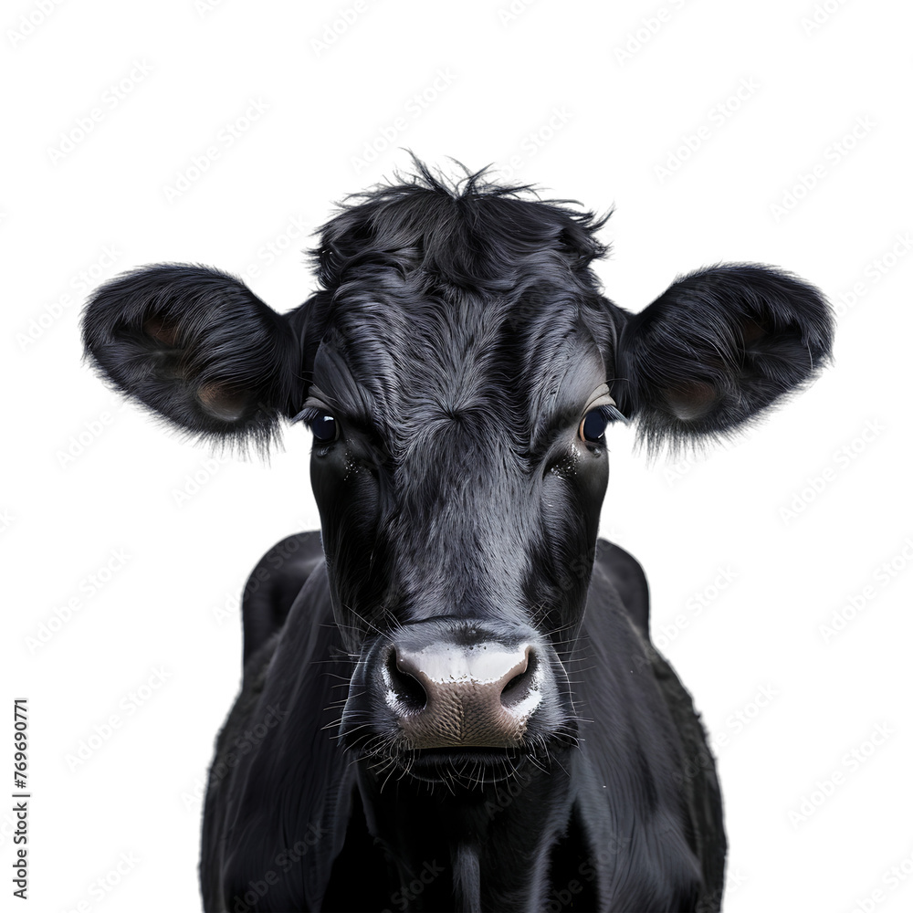 Cow Isolated on Transparent Background Cow Isolated on Transparent Background