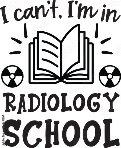 Radiology student, Illustration, X-Ray Vector, Radiology Quote, X-Ray Tech Printable Design