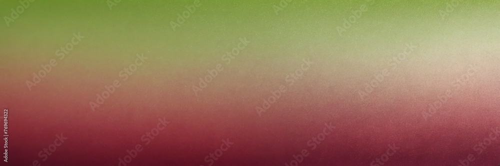 Berry pink to lime green color gradient shiny metal sheet surface smooth texture banner panoramic background banner template backdrop from Generative AI