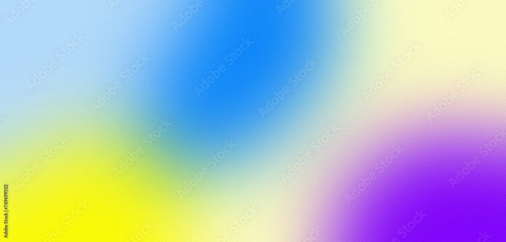 gradient background abstract. Colored noise texture color gradient, backdrop header poster banner design, blurred gradient. Modern vibrant gradient background. Colorful yellow and blue background. 