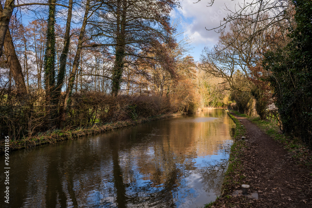 stratford canal warwickshire england uk stratford canal warwickshire england uk