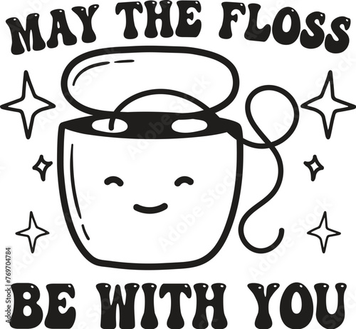 Dental Vector, Dentistry Illustration, Dentist Quote,  Dental Assistant Clip Art, Funny, Printable, Oral Health