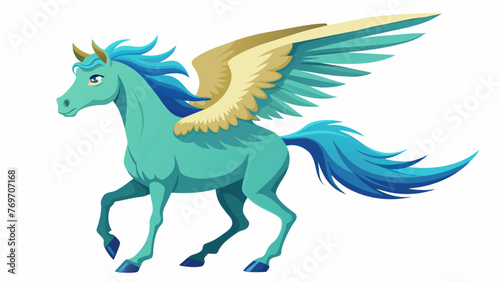  Realistic Pegasus Illustration  High-Quality Vector Design for Imagination 