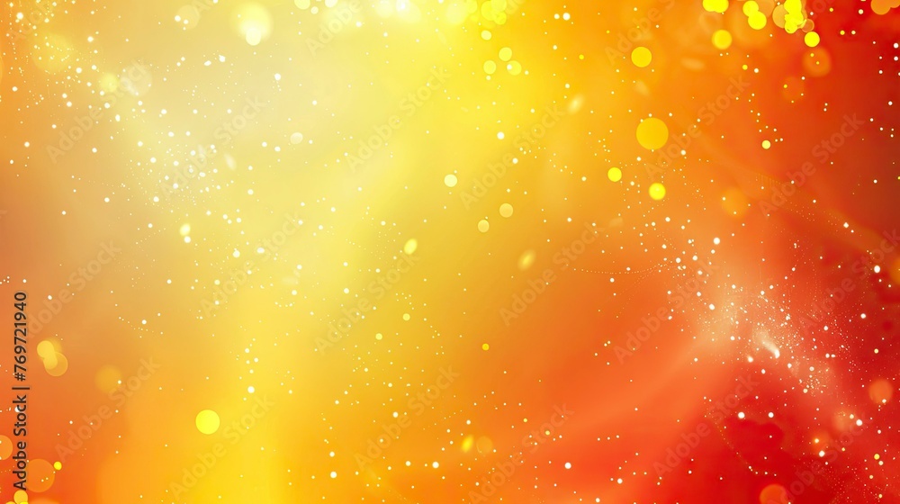 Yellow orange red abstract background. Gradient. Light. Bright. Colorfull background with space for design. Mother's Day, Valentine, September 1, Halloween,. Web banner - generative ai - obrazy, fototapety, plakaty 