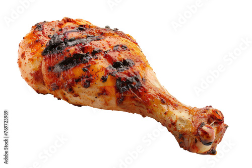 tasty grilled chicken leg png transparent background